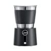 JURA Automatic Milk Frother Hot & Cold with sleek black and stainless steel design.